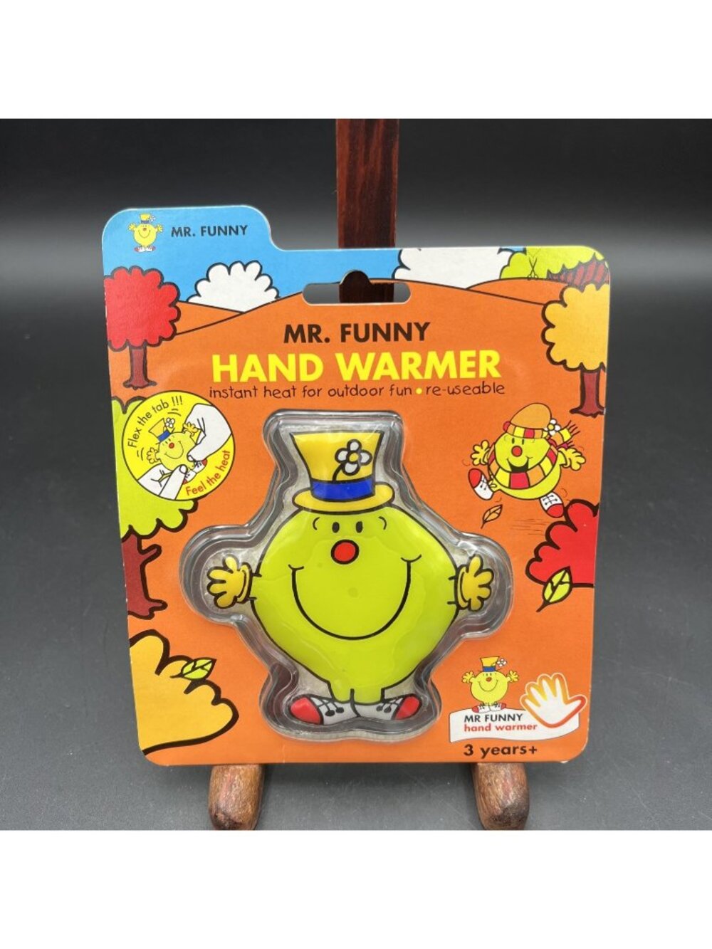 Mr. Funny Re-usable Hand Warmer Mr Men Little Miss Rare Instant Heat Pocket kids
